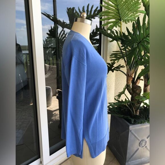 Talbots Sky Blue Women's Cardigan - Picture 3 of 7